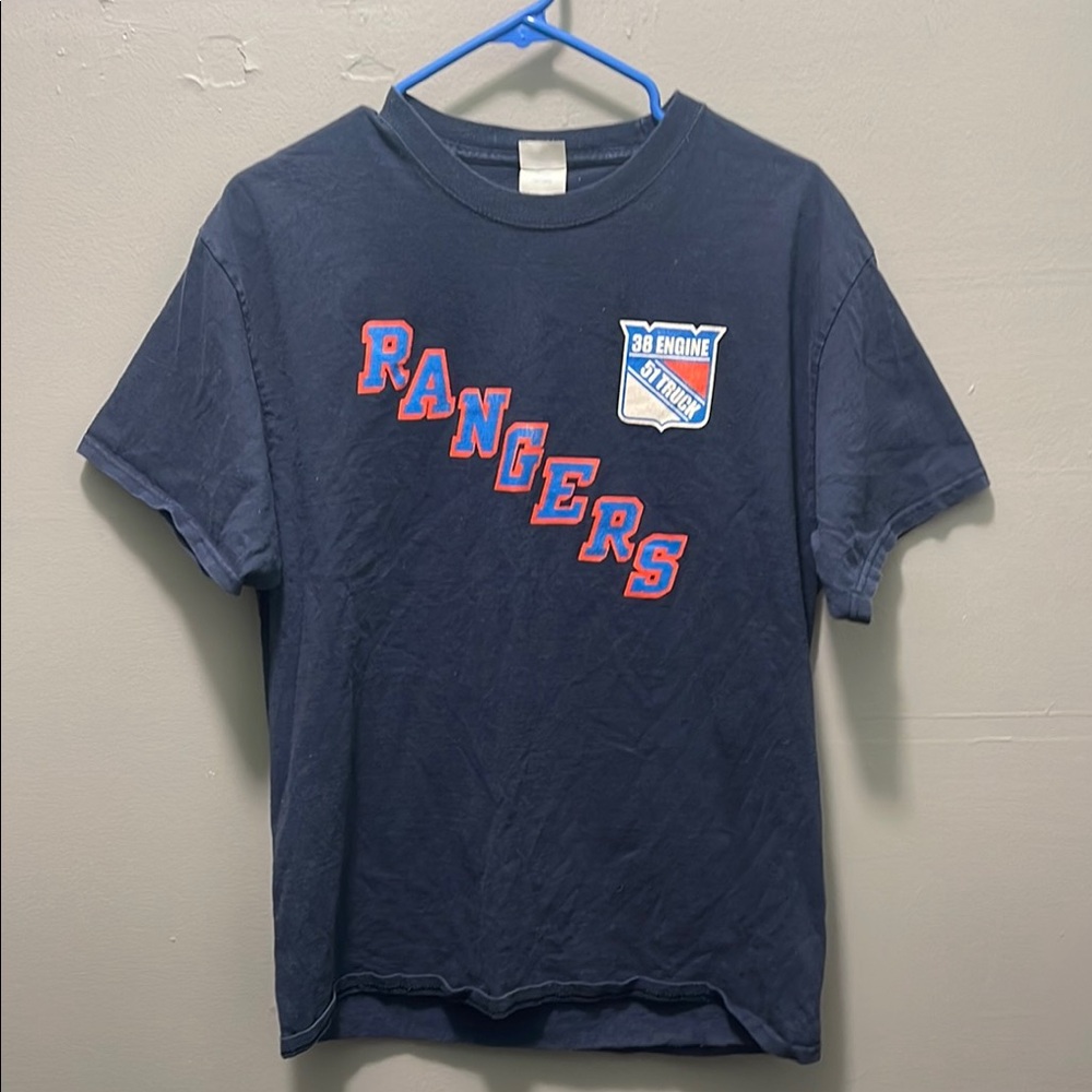 Rangers 9/11 memorial Tee size‎ L
